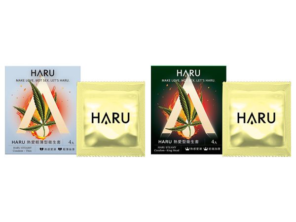 HARU~STEAMY熱愛輕薄型衛生套(Thin)/熱愛型衛生套(KING HEAD)4入 款式可選 保險套 HARU~STEAMY熱愛輕薄型衛生套(Thin)/熱愛型衛生套(KING HEAD)4入 款式可選 保險套