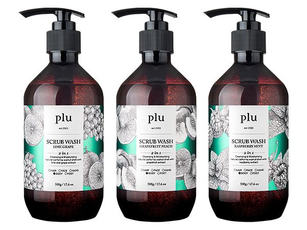 韓國 Plu~去角質磨砂沐浴露(500g) 款式可選 韓國 Plu~去角質磨砂沐浴露(500g) 款式可選