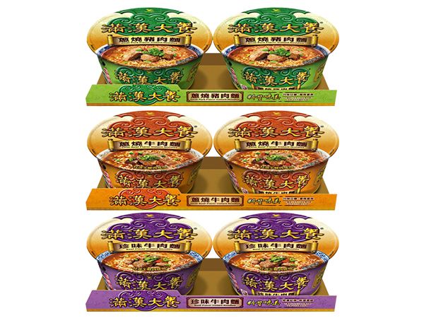滿漢大餐~蔥燒豬肉麵/蔥燒牛肉麵/珍味牛肉麵(2入碗裝) 款式可選 滿漢大餐~蔥燒豬肉麵/蔥燒牛肉麵/珍味牛肉麵(2入碗裝) 款式可選