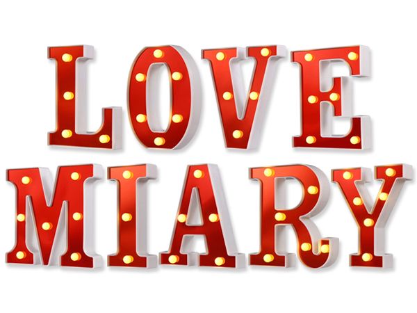 LED造型燈(字母)1入 款式可選 LED造型燈(字母)1入 款式可選