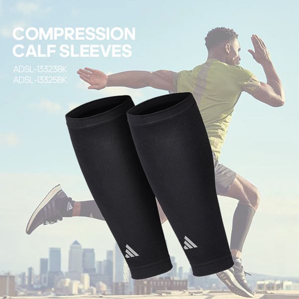 Adidas 愛迪達~機能壓縮小腿套(黑)1雙入 款式可選 Adidas 愛迪達~機能壓縮小腿套(黑)1雙入 款式可選