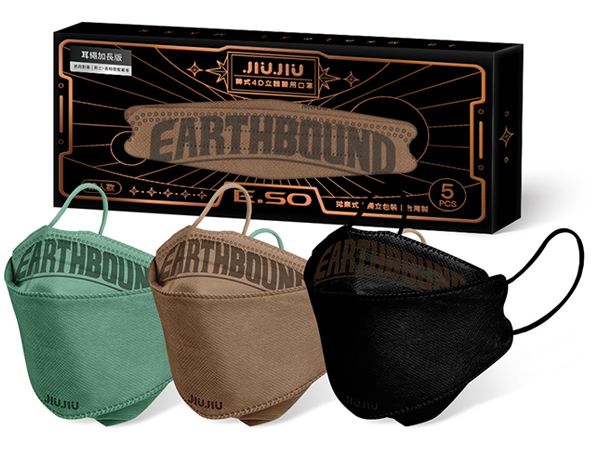 JIUJIU~親親加長版韓式4D立體醫用口罩(5入)E.SO瘦子聯名款 款式可選 JIUJIU~親親加長版韓式4D立體醫用口罩(5入)E.SO瘦子聯名款 款式可選