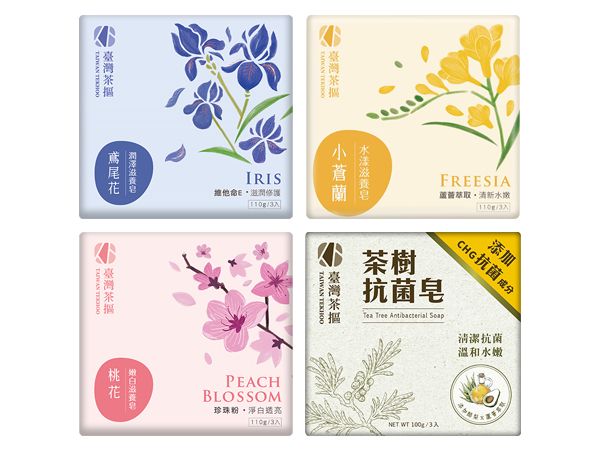 臺灣茶摳~滋養皂/抗菌皂(3入) 款式可選 臺灣茶摳~滋養皂/抗菌皂(3入) 款式可選