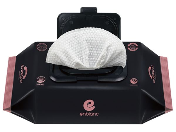 韓國 ENBLANC~銀離子抗菌極厚黑珍珠有蓋純水濕紙巾(70抽) 韓國 ENBLANC~銀離子抗菌極厚黑珍珠有蓋純水濕紙巾(70抽)