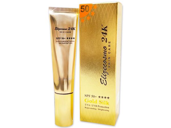 Elizecosmo~24K黃金蠶絲防曬美白素顏霜(30ml) Elizecosmo~24K黃金蠶絲防曬美白素顏霜(30ml)