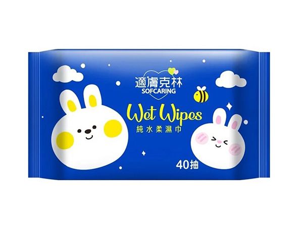 適膚克林~純水柔濕巾(40抽) 適膚克林~純水柔濕巾(40抽)