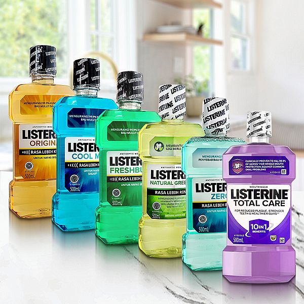 Listerine 李施德霖~漱口水(500ml) 款式可選 Listerine 李施德霖~漱口水(500ml) 款式可選