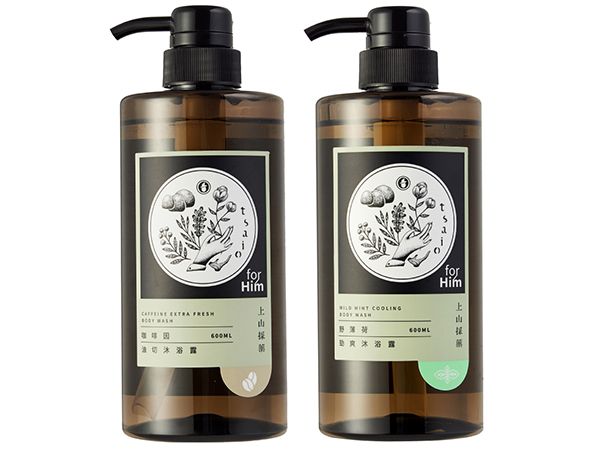 上山採藥~for Him咖啡因油切/野薄荷勁爽 沐浴露(600ml) 款式可選 上山採藥~for Him咖啡因油切/野薄荷勁爽 沐浴露(600ml) 款式可選