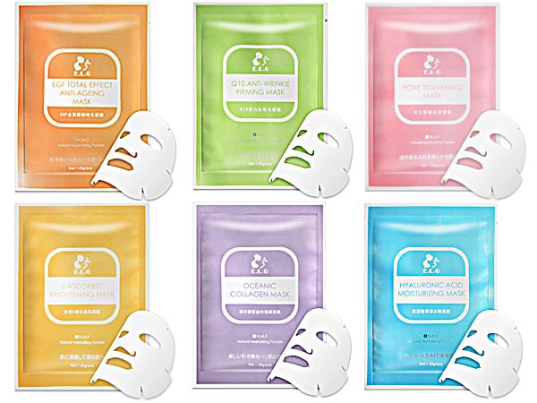 E.L.G 依洛嘉~面膜(25g/單片入) 隱形纖維面膜系列 款式可選 E.L.G 依洛嘉~面膜(25g/單片入) 隱形纖維面膜系列 款式可選