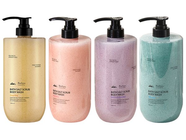 韓國 EVAS x Bathpa~香氛海鹽去角質沐浴露(1000ml) 款式可選 韓國 EVAS x Bathpa~香氛海鹽去角質沐浴露(1000ml) 款式可選