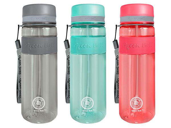 GREEN BELL 綠貝~直身防滑Tritan吸管水壺(800ml)1入 款式可選 GREEN BELL 綠貝~直身防滑Tritan吸管水壺(800ml)1入 款式可選