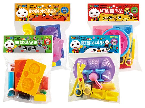 風車圖書~小麥黏土工具組FOOD超人(1組入) 款式可選 風車圖書~小麥黏土工具組FOOD超人(1組入) 款式可選