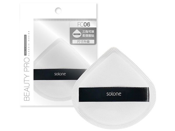 Solone~訂製舒芙蕾海綿(加大款)扇形(1入) Solone~訂製舒芙蕾海綿(加大款)扇形(1入)