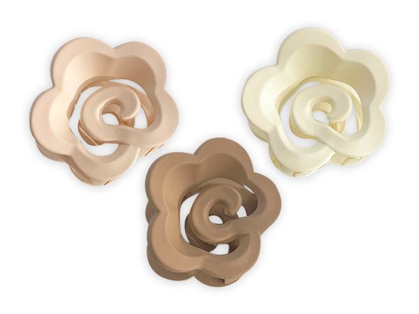 氣質山茶花磨砂抓夾(1入) 款式可選 氣質山茶花磨砂抓夾(1入) 款式可選