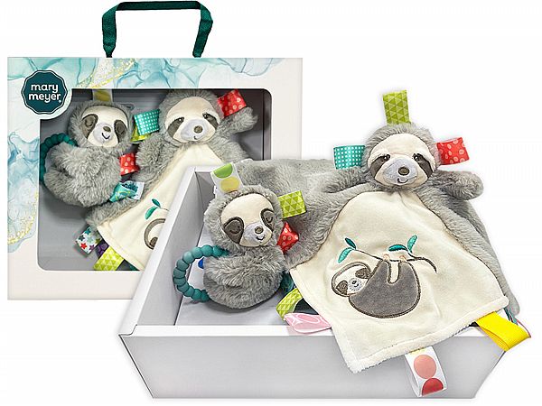Mary Meyer 蜜兒~樹懶經典禮盒(安撫巾x1+手搖鈴x1) Mary Meyer 蜜兒~樹懶經典禮盒(安撫巾x1+手搖鈴x1)