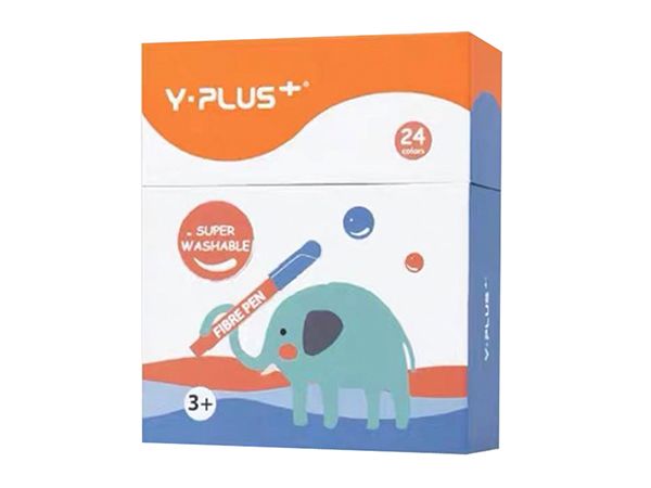 YPLUS~可水洗彩色筆(24色) YPLUS~可水洗彩色筆(24色)