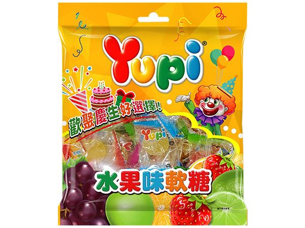 印尼 Yupi 呦皮~水果味軟糖(170g) 印尼 Yupi 呦皮~水果味軟糖(170g)
