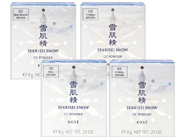 KOSE 高絲~雪肌精CC絲絨雪粉餅(8g) 款式可選 粉蕊 KOSE 高絲~雪肌精CC絲絨雪粉餅(8g) 款式可選 粉蕊