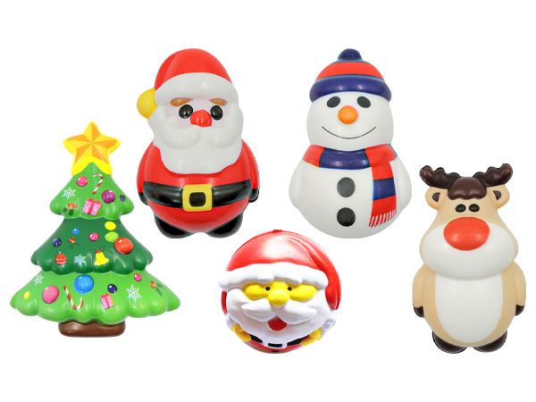 聖誕節減壓回彈發泡球/捏捏樂(1入) 款式可選 聖誕節減壓回彈發泡球/捏捏樂(1入) 款式可選