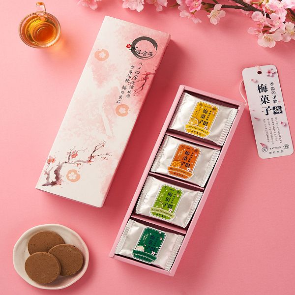 彤旺食品~古早味手工梅餅禮盒(共12片) 彤旺食品~古早味手工梅餅禮盒(共12片)