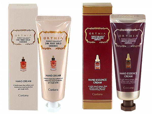 韓國 Coreana 高麗雅娜~24K黃金玫瑰安瓶護手霜/完美膠原蛋白護手霜(50ml) 款式可選 韓國 Coreana 高麗雅娜~24K黃金玫瑰安瓶護手霜/完美膠原蛋白護手霜(50ml) 款式可選