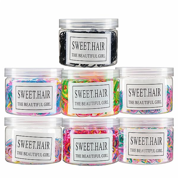 韓版盒裝一次性彩色橡皮筋(1盒入) 加厚款/一般款 款式可選 韓版盒裝一次性彩色橡皮筋(1盒入) 加厚款/一般款 款式可選