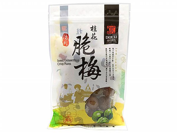 德利~桂花脆梅(220g) 德利~桂花脆梅(220g)