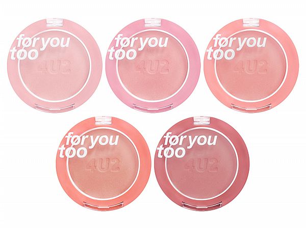 泰國 4U2~唯你訂製刻字腮紅(M系列霧面)5g 款式可選 泰國 4U2~唯你訂製刻字腮紅(M系列霧面)5g 款式可選