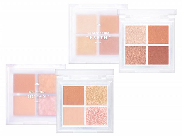 泰國 4U2~訂製經典四色眼影盤(6g) 款式可選 泰國 4U2~訂製經典四色眼影盤(6g) 款式可選