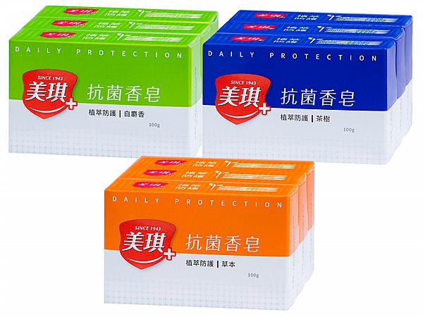 美琪~抗菌香皂(100gx3入) 款式可選 美琪~抗菌香皂(100gx3入) 款式可選