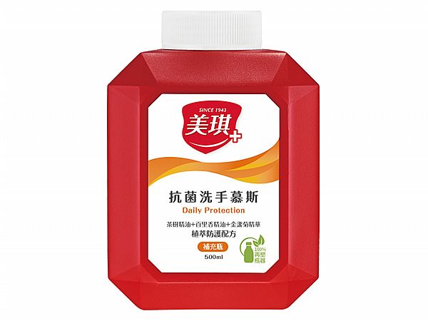 美琪~抗菌洗手慕斯(補充瓶)500ml 美琪~抗菌洗手慕斯(補充瓶)500ml