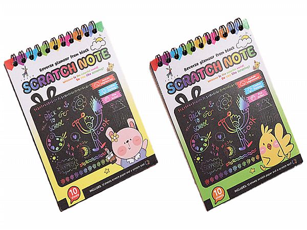 炫彩刮畫本(1入) 款式可選 炫彩刮畫本(1入) 款式可選