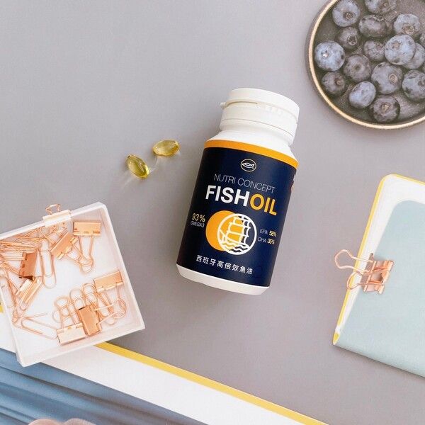 營養概念~西班牙高倍效93%魚油 (60粒) 營養概念~西班牙高倍效93%魚油 (60粒)