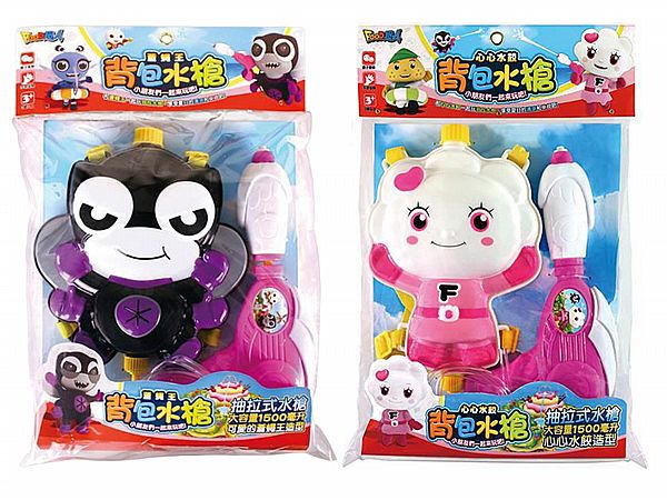 風車圖書~FOOD超人背包水槍(1入) 款式可選 風車圖書~FOOD超人背包水槍(1入) 款式可選