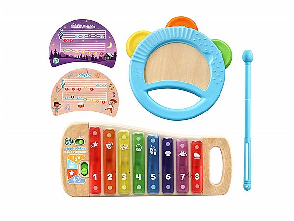 LeapFrog 跳跳蛙~彩虹木琴鈴鼓組(1入) LeapFrog 跳跳蛙~彩虹木琴鈴鼓組(1入)