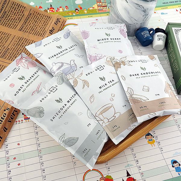 Body Goals~全素多效豌豆蛋白飲(31g) 款式可選 Body Goals~全素多效豌豆蛋白飲(31g) 款式可選