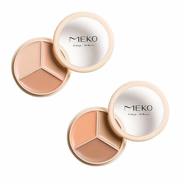 MEKO~精修大師訂製三色遮瑕盤(7.8g) 款式可選 MEKO~精修大師訂製三色遮瑕盤(7.8g) 款式可選