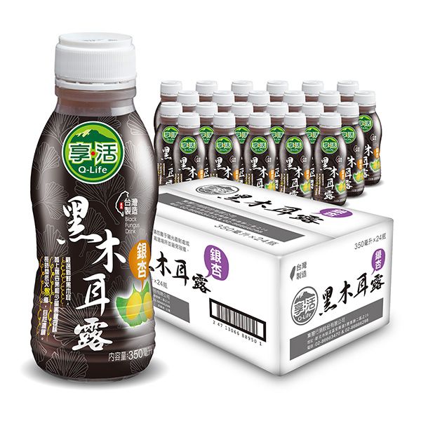 享活~黑木耳露(銀杏)(350mlx24瓶) 享活~黑木耳露(銀杏)(350mlx24瓶)
