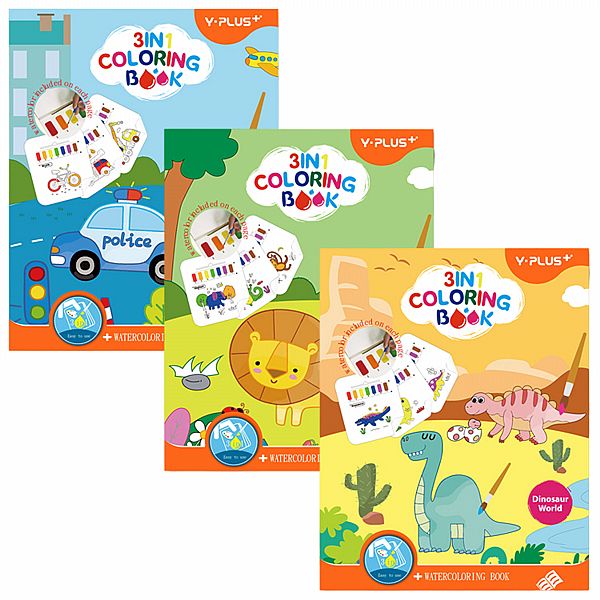 YPLUS~自帶水彩繪圖本(1本入) 款式可選 YPLUS~自帶水彩繪圖本(1本入) 款式可選