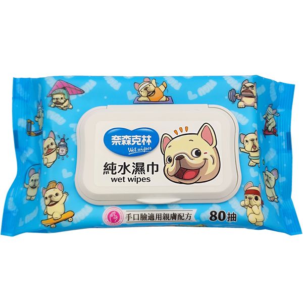 奈森克林~一神家族純水濕巾80張(掀蓋/包) 奈森克林~一神家族純水濕巾80張(掀蓋/包)