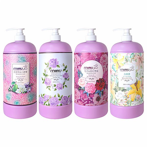 MIAU~精油香氛沐浴乳(2000ml) 款式可選 ※限宅配 MIAU~精油香氛沐浴乳(2000ml) 款式可選 ※限宅配