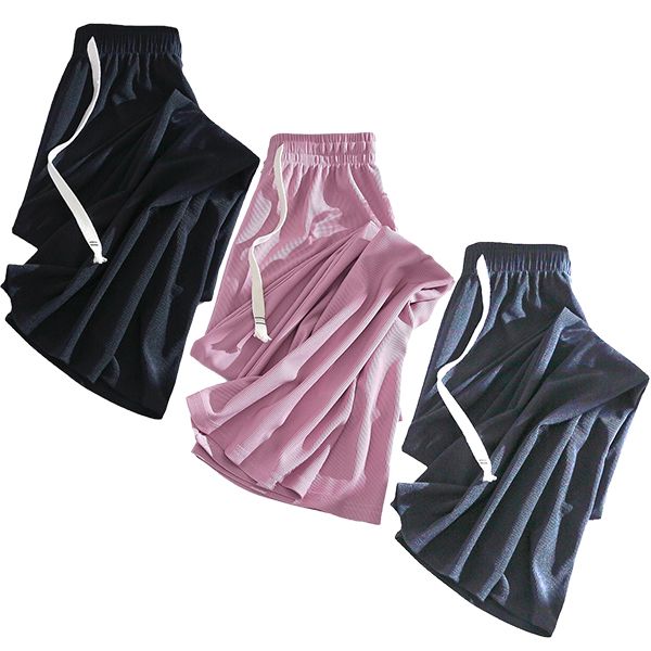 AMICA ~2239#涼感閃電條闊腿褲(1件入) 款式可選 AMICA ~2239#涼感閃電條闊腿褲(1件入) 款式可選