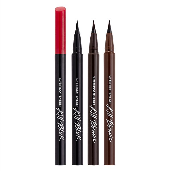 CLIO~新魅黑防水濃烈眼線液(紅蓋版)(0.55ml) 款式可選 CLIO~新魅黑防水濃烈眼線液(紅蓋版)(0.55ml) 款式可選