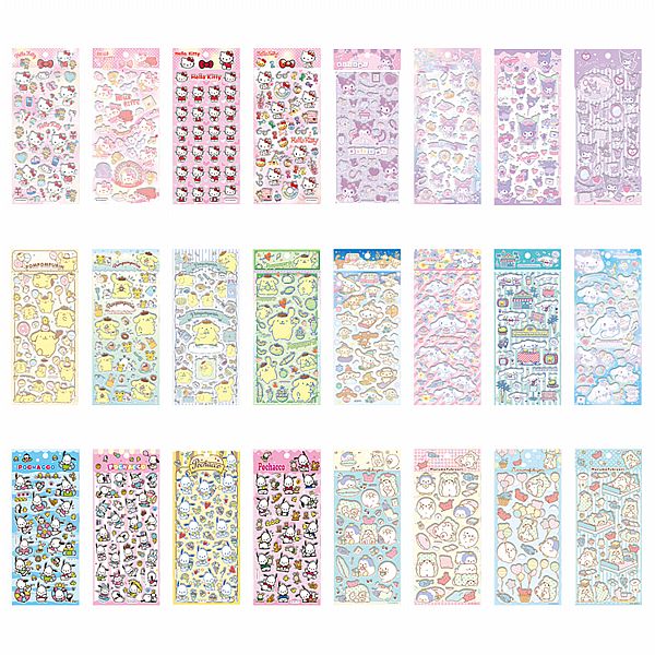 SANRIO 三麗鷗~立體泡棉貼紙(1入) 款式可選 SANRIO 三麗鷗~立體泡棉貼紙(1入) 款式可選