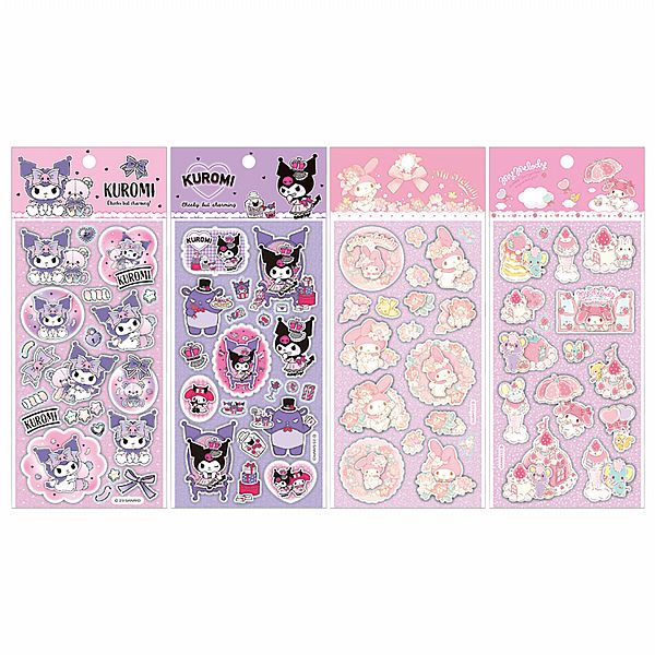 SANRIO 三麗鷗~立體層層貼紙(1入) 款式可選 SANRIO 三麗鷗~立體層層貼紙(1入) 款式可選