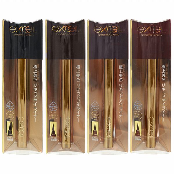 日本 Excel~絕色完美眼線液(0.52g) 款式可選 日本 Excel~絕色完美眼線液(0.52g) 款式可選