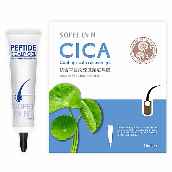 SOFEI 舒妃~自然匯積雪草舒緩涼感頭皮敷膜(16mlx3) SOFEI 舒妃~自然匯積雪草舒緩涼感頭皮敷膜(16mlx3)