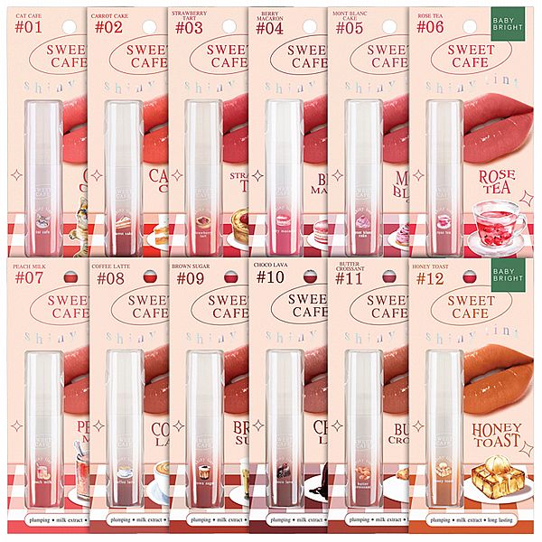 泰國 Baby Bright~甜蜜下午茶持久顯色水光潤唇釉(2.8g) 款式可選 泰國 Baby Bright~甜蜜下午茶持久顯色水光潤唇釉(2.8g) 款式可選
