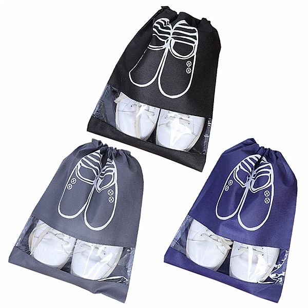 抽繩束口鞋袋(L號)1入 款式可選 抽繩束口鞋袋(L號)1入 款式可選
