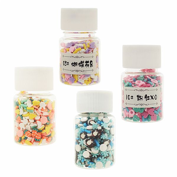 仿真奶油膠飾品配件軟陶顆粒(15g)1罐入 款式可選 仿真奶油膠飾品配件軟陶顆粒(15g)1罐入 款式可選